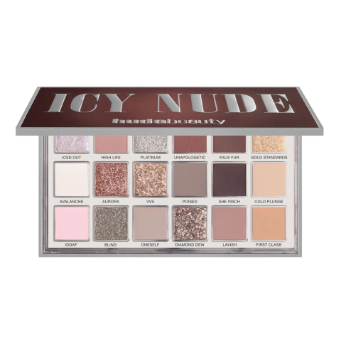 Icy Nude Eyeshadow Palette Huda Beauty