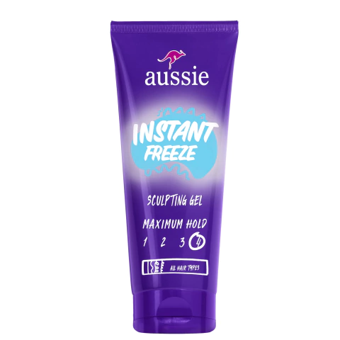 Gel de Cabelo 20 horas Max Hold Aussie Instant Freeze Hair Gel, 20 Hour Max Hold, 7 oz 198g