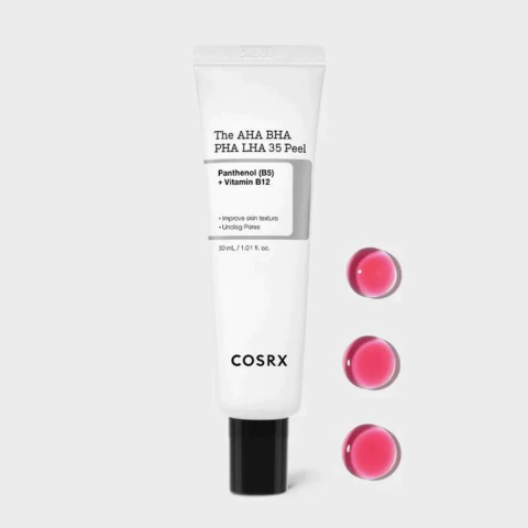 Peeling Com Ácidos AHA BHA PHA LHA COSRX 30ml