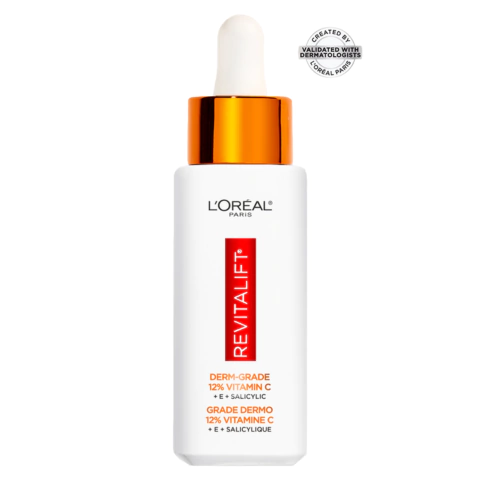 Sérum 12% Pura Vitamina C + E + Sérum Ácido Salicílico Revitalift L'Oreal Paris 