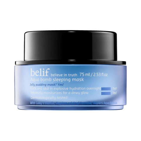 Aqua Bomb Sleeping Mask Belif Korean 75ml/