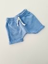 SHORT AZUL ALGODON MARCA MINIMIMO TALLE S