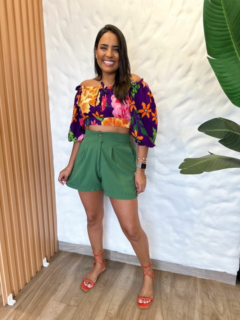 Cropped Bia Paraíso Floral