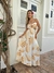 Vestido Camila Folhas do Deserto