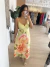Vestido Milena Jardim Coral