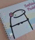 Caderno de desenho A4
