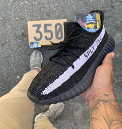 ADIDAS YEEZY BOOST 350 V2‬‬  -PRETO/BRANCO - comprar online
