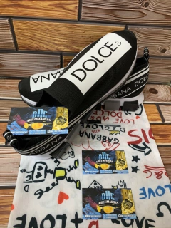 DOLCE & GABBANA - SAPATENIS-SLIP ON SORRENTO