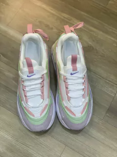 NIKE- AIR MAX FURYOSA -BRANCO/ROXO/VERDE - DNC Multimarcas