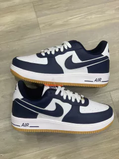 NIKE AIR FORCE ONE - AZUL ESCURO/BRANCO