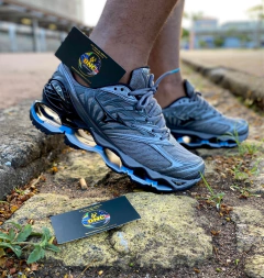 MIZUNO PROPHECY 8 - CINZA/AZUL - DNC Multimarcas