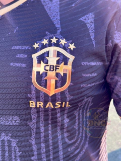 CAMISA SELEÇÃO BRASIL 20/23 -PRETA/DOURADA - comprar online