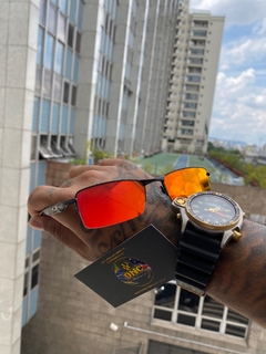 LUPA DO VILÃO - CARBON LENTES RUBI - LINHA PREMIUM