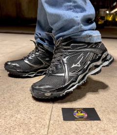 MIZUNO PROPHECY 1 RELÍQUIA - CINZA/PRETO