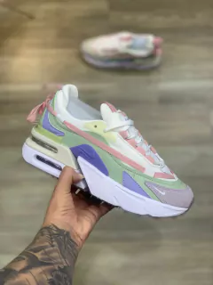 NIKE- AIR MAX FURYOSA -BRANCO/ROXO/VERDE