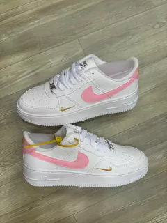 NIKE AIR FORCE ONE -BRANCO/ROSA