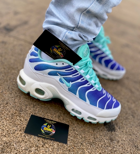 NIKE- AIR MAX TN PLUS - BRANCO/ROXO/VERDE