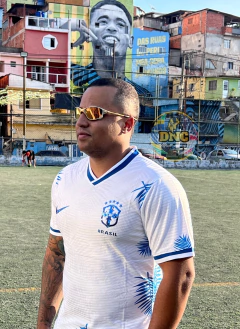 CAMISA SELEÇÃO BRASIL 20/23 - BRANCA/AZUL