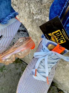 NIKE VAPOR MAX 3.0 - CINZA/LARANJA - comprar online