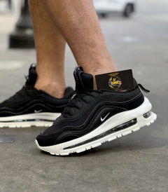 NIKE AIR MAX 97 FUTURA -PRETO/BRANCO - loja online