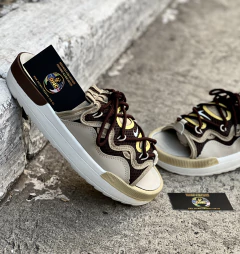 NIKE - CHINELO SLIDE -OFFLINE-CREME/MARROM - comprar online