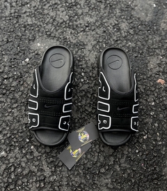 NIKE-CHINELO SLIDE-AIR MORE UP TEMPO-PRETO - comprar online