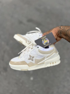 LOUIS VUITTON SKATE SNEAKER/TÊNIS LUXO-CREME/BRANCO