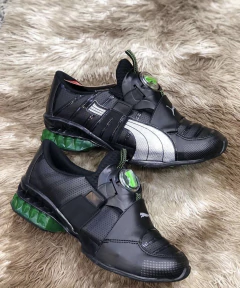 PUMA-DISK-TÊNIS RELIQUIA-PRETO/VERDE - comprar online
