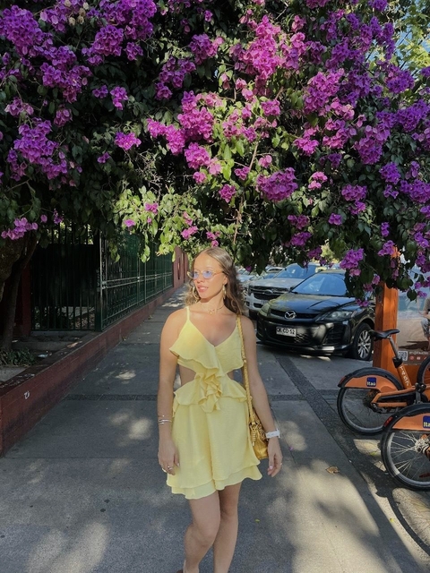 Vestido Lilly Amarelo - comprar online