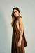 Vestido Emily Marrom - comprar online