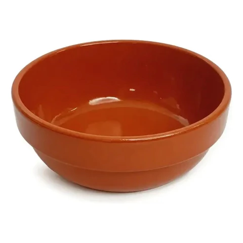 Set X6 Cazuelas Apilables De Terracota Esmaltada 12 Cm Terracota