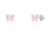 Brinco Resina Rosa 0,6mm em Prata 925 Tarraxa Baby - comprar online