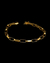 CONJUNTO: CORRENTE + PULSEIRA / TIJOLINHO 5MM - Diamante Lapidado - Joias feitas 100% em Moeda Antiga