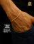 PULSEIRA BANHADA: PERUANA 3MM - Diamante Lapidado - Joias feitas 100% em Moeda Antiga