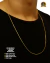 Imagem do CONJUNTO BANHADO: CORRENTE + PULSEIRA CUBINHO 1MM