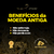 CONJUNTO: CORRENTE CUBINHO DE 3MM + PINGENTE MEDALHA COM PAI NOSSO - loja online