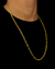 CONJUNTO: CORRENTE + PULSEIRA / CADEADO ALONGADO 4MM - loja online