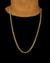CONJUNTO: CORRENTE CUBANA 6MM + PINGENTE CRUZ COM PAI NOSSO - Diamante Lapidado - Joias feitas 100% em Moeda Antiga