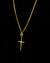 CONJUNTO: CORRENTE PITBULL 1,5MM + PINGENTE CRUZ PALITO PEQUENO na internet