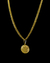 CONJUNTO: CORRENTE CUBANA 4MM + PINGENTE CRF MEDALHA na internet