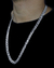 CONJUNTO: CORRENTE + PULSEIRA / GRUMET LAMINADA 10MM - PRATA 925 na internet