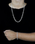 CONJUNTO: CORRENTE + PULSEIRA / ITALIANA 6MM - PRATA 925 - comprar online
