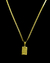 CONJUNTO: CORRENTE PIASTRINE 2MM + PINGENTE SALMO 23 P - comprar online