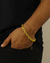 PULSEIRA: CADEADO 8MM - Diamante Lapidado - Joias feitas 100% em Moeda Antiga