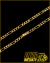 CORRENTE: GRUMET 3X1 - 3MM - Diamante Lapidado - Joias feitas 100% em Moeda Antiga