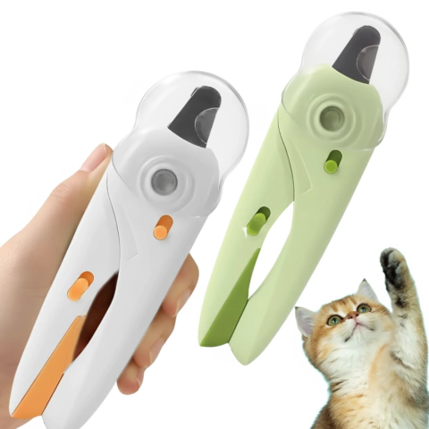 Cortador De Unha Pet Alicate Com Luz Led Para Cães E Gatos