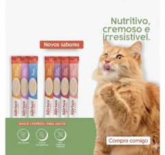 Petisco Cremoso Nutrisco para Cães e Gatos pacote com 4 bisnagas na internet