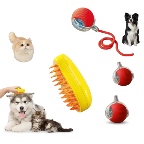 Kit Escova Vapor + Bolinha Elétrica Inteligente