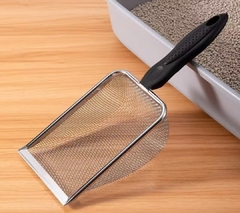 Pá Higiênica de Inox para Caixa de Areia Gatos na internet