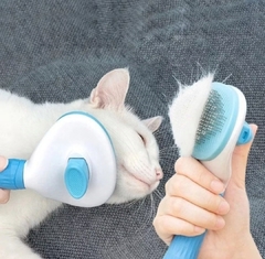 Escova Oval Removedora de Pelos para Cães e Gatos na internet